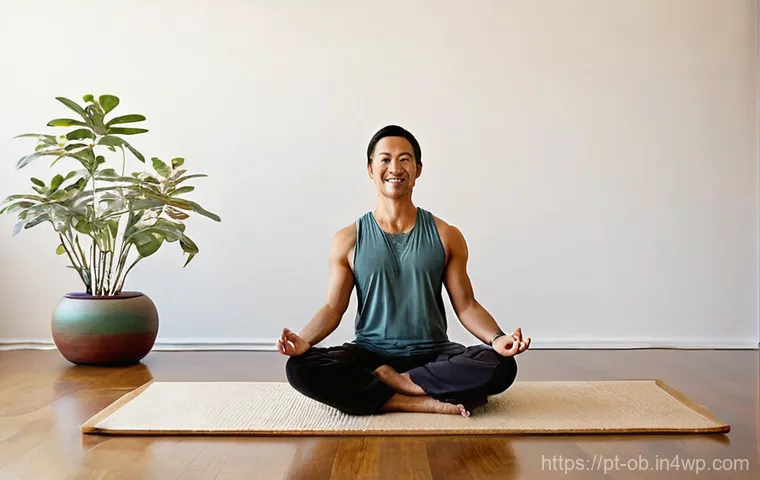 음향치료의 창의적 실험 사례 - **Prompt: Peaceful Sound Healing with Tibetan Bowls and Gong**
"A serene individual in their mid...