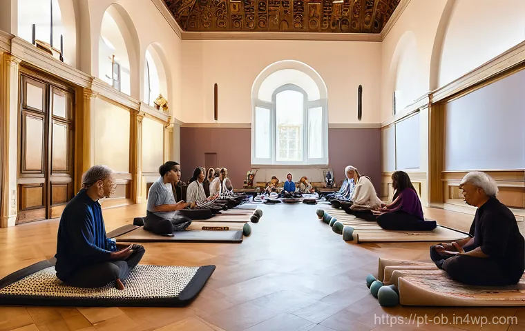 음향치료의 창의적 실험 사례 - **Prompt: Modern Digital Sound Therapy for Focus and Calm**
    "A young adult, approximately 25-30 ...